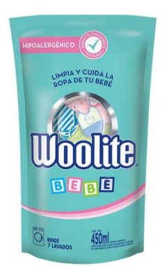 JABÒN LÌQUIDO WOOLITE BEBÈ X 450 ML PARA LAVARROPAS - comprar online