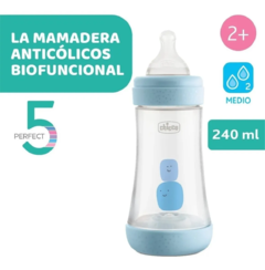 MAMADERA CHICCO PERFECT 5 INTUI FLOW-SYSTEM 2 meses + MEDIUM x 240 ml