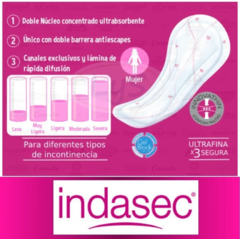 INDASEC Apòsito Discreet MAXI x 15 unidades - comprar online