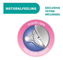 Imagen de MAMADERA CHICCO NATURAL FEELING 0 meses + x 150 ml