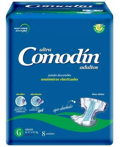 Comodin Adultos ANATÓM. ELASTIZADOS G 8 unidades