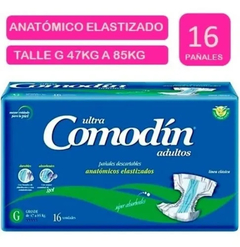 Comodin Adultos ANATÓM. ELASTIZADOS G 16 unidades