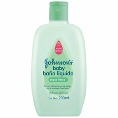 BAÑO LÌQUIDO JOHNSONS toque fresco x 200 ml