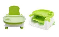 Silla de comer Booster BABIES Co. Doble bandeja desmontable Regulable en 3 alturas 6 meses + - comprar online