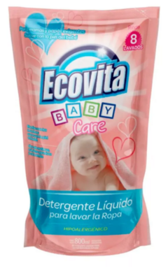 JABÒN LÌQUIDO ECOVITA BEBÈ X 800 ML PARA LAVARROPAS