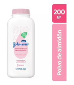 FÈCULA JOHNSONS BABY Polvo de almidòn Dermo Protector x 200 gr Alivia y protege la piel