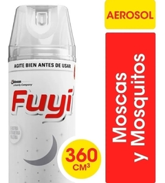 FUYI INSECTICIDA EN AEROSOL MOSCAS Y MOSQUITOS x 360 cm3