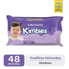 TOALLITAS HUMEDAS KIMBIES X 48 UNIDADES