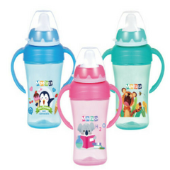 Vaso con pico de silicona LOOPI x 210 ml 6 meses +