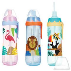 Vaso con Sorbete de silicona LOOPI x 300 ml 6 meses +