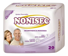 NONISEC APÒSITO INCONT. MODERADA X 20 UNIDADES