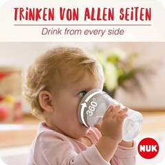 Vaso NUK Magic Cup 8m+ x 230 ml con Tapa protectora - comprar online