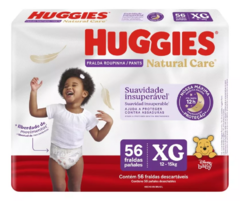 HUGGIES PANTS XG 56 Natural Care Suavidad Insuperable !!!