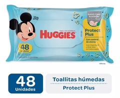 TOALLITAS HUMEDAS HUGGIES PROTECT PLUS X 48 UNIDADES