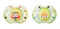 CHUPETE TOMMEE TIPPEE FUN STYLE 0 A 6 MESES X 2 UNIDADES