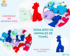 SONAJERO SHURITA TOWEL MODELO ANIMALITOS - comprar online