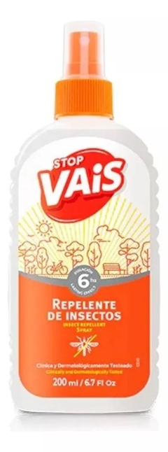 VAIS Stop Repelente en Spray 6 Horas de Duración X 200 ml