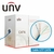 CABLE UTP CAT6 UNV CAB-LC3100A-IN FORRO PVC AZUL 4 PARES CALIBRE 23 AWG 100% COBRE USO INTERIOR