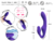 411 - Vibrador doble cabeza