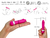 286 - Pequeño vibrador stick rosa Mini Bala en internet