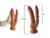 244 - Dildo Doble Cabeza Penetracion Doble Tipo King Cock