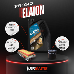 Servicio Elaion 5w30 4L + Filtro Aceite + Filtro aire + Colocación