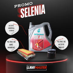 Servicio Selenia 15w40 4L + Filtro Aceite + Filtro aire + Colocación