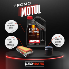 Servicio Motul 5w30 4L + Filtro Aceite + Filtro aire + Colocación