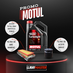 Servicio Motul 10w40 4L + Filtro Aceite + Filtro aire + Colocación