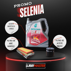 Servicio Selenia 0w20 4L + Filtro Aceite + Filtro aire + Colocación