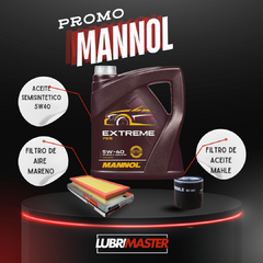 Servicio Mannol 5w40 5L + Filtro Aceite + Filtro aire + Colocacion