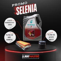 Servicio Selenia 5w40 4L + Filtro Aceite + Filtro aire + Colocación