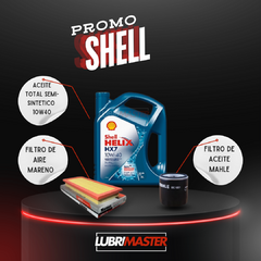 Servicio Shell Hx7 10w40 4L + Filtro Aceite + Filtro aire + Colocacion