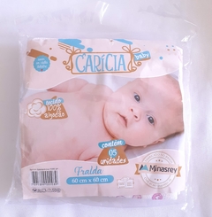 Fralda de Pano bebê c/5 unidades 60cmx60cm Carícia - loja online