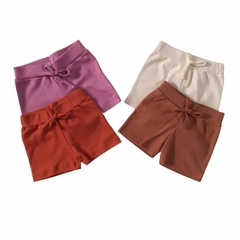 Short Bebê Suedine Marsala - loja online