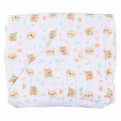 Toalha Banho Bebê Soft Fralda c/ Capuz 85cm x85cm -Baby Gijo - loja online