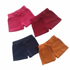 Short Bebê Suedine Laranja - comprar online