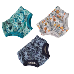 Cueca Tapa Fralda Bebê kit c/3 unidades Algodão - Tampinha - comprar online