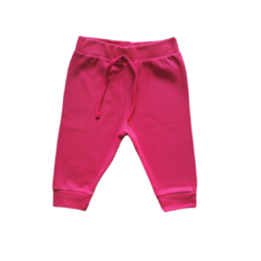 Calça Mijão Bebê Suedine Algodão Pink