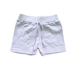 Short Bebê Suedine Branco