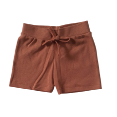 Short Bebê Suedine Chocolate