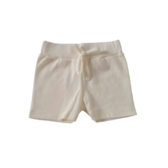 Short Bebê Suedine Creme