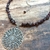 Choker/Gargantilha Mandala com Cascalho Natural de Granada - comprar online