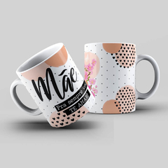 Caneca Personalizada- Feliz dia das mães, Mãe para sempre vou te amar