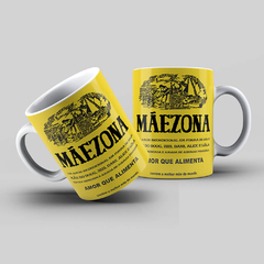 Caneca Personalizada- Mãezona, amor que alimenta