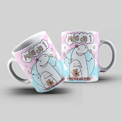 Caneca Personalizada- Mãe de um, Feliz dia das mães! Flork