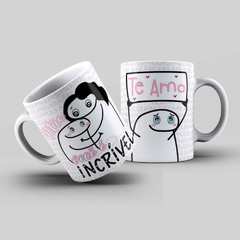 Caneca Personalizada- Mãe você é incrível, te amo! Flork