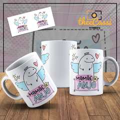 Caneca Personalizada- Mãe de Anjo Flork