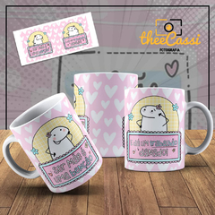 Caneca Personalizada- Ser mãe é uma benção, e dá um trabalhão danado! Flork