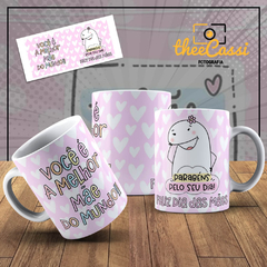 Caneca Personalizada- Você é a melhor mãe do mundo, parabéns pelo seu dia! Flork